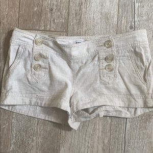 Linen shorts
